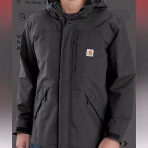 NWOT Carhartt Storm Defender Loose-Fit Heavyweight Jacket for Men